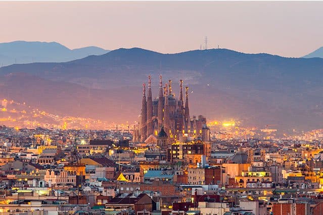 Barcelona vista aérea