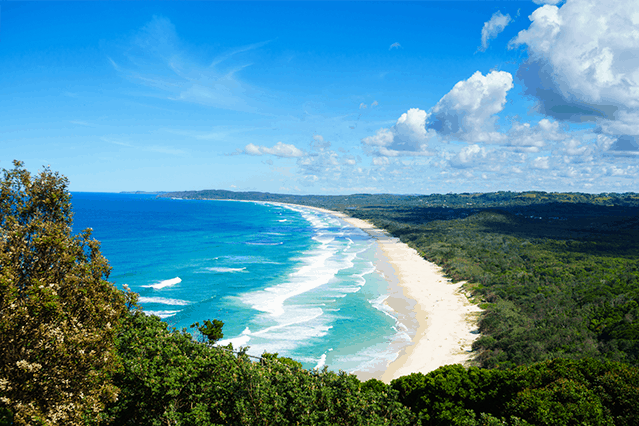 Byron Bay playa