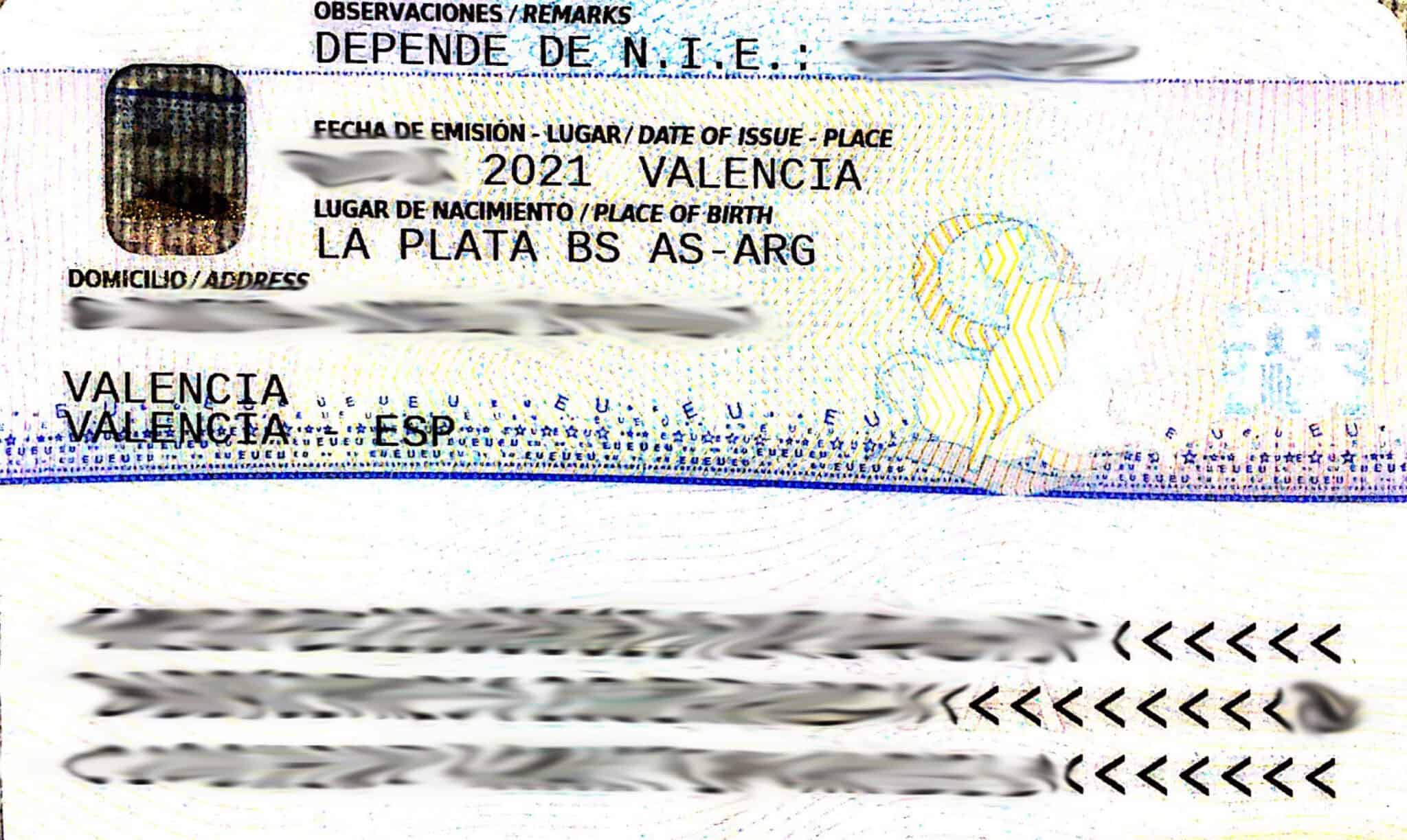 Residir en España diferencias entre NIE y TIE