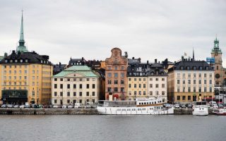 Edificios tradicionales de suecia
